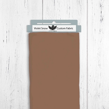 Copper and Cashmere Chestnut Brown Solid
